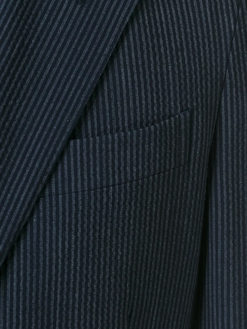 Boglioli gestreepte blazer Blauw