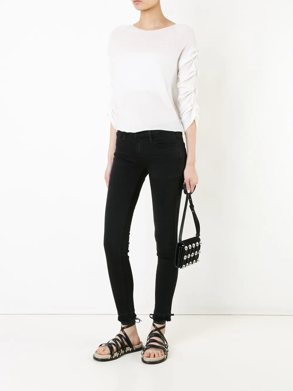 FRAME skinny jeans - Zwart