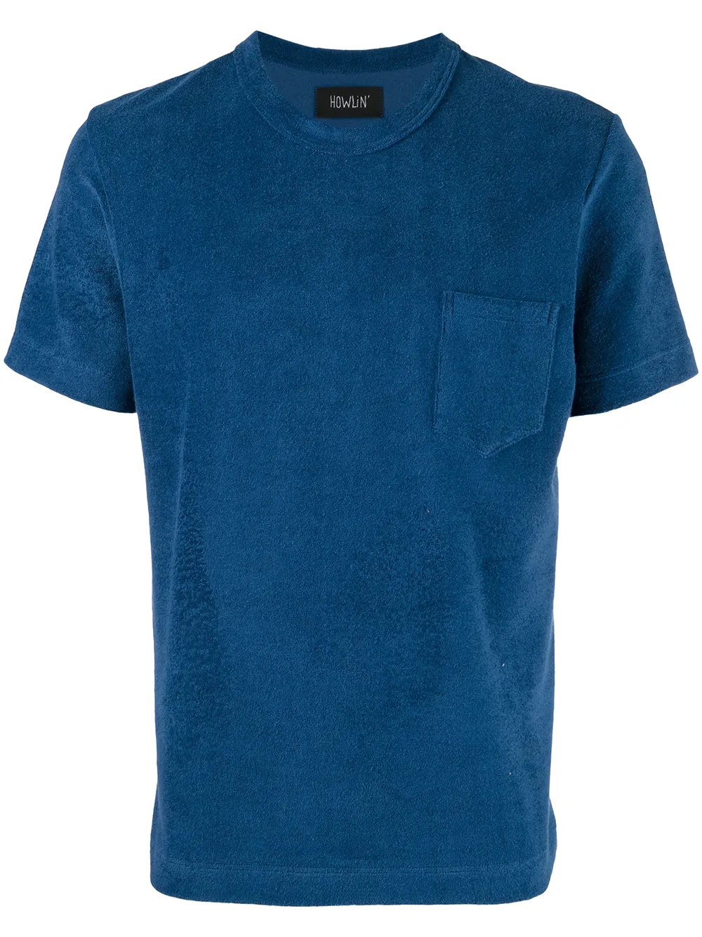 Howlin' textured T-shirt - Blu