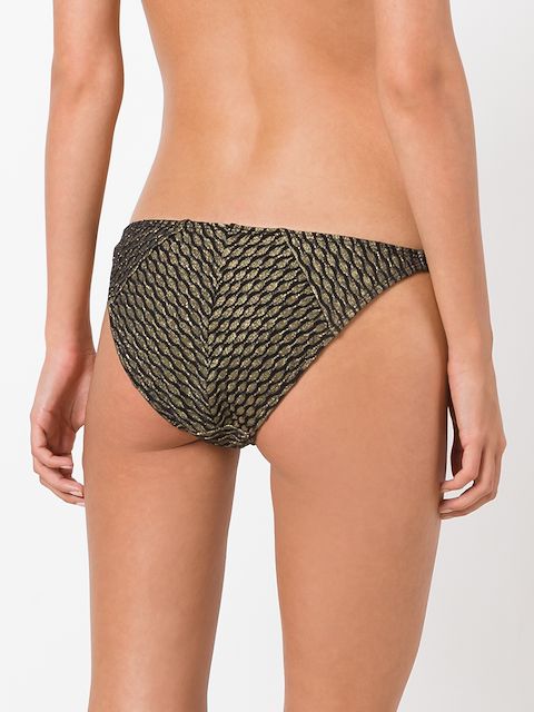 MARLIES DEKKERS MARLIES DEKKERS HOLI VINTAGE TIE AND BOW BRIEFS - BLACK