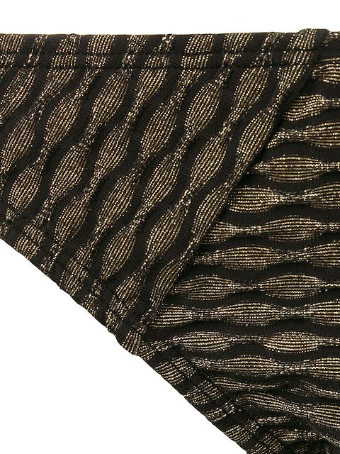 MARLIES DEKKERS MARLIES DEKKERS HOLI VINTAGE TIE AND BOW BRIEFS - BLACK