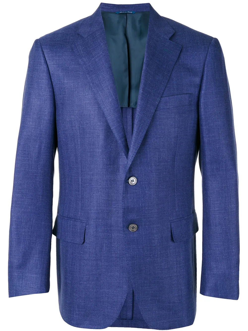 Canali blazer met twee knopen Blauw