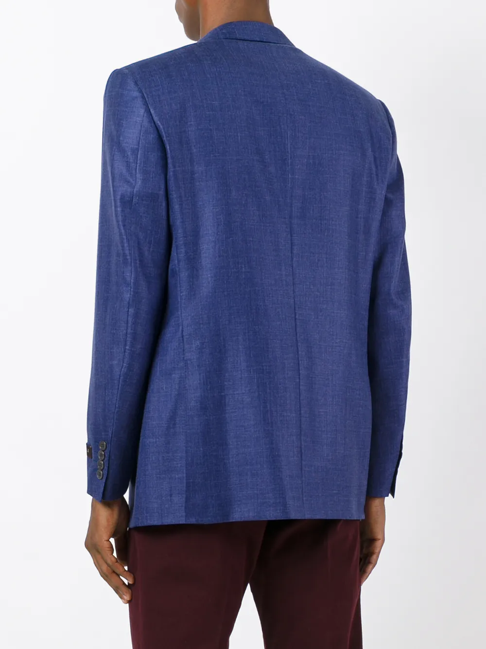 Canali blazer met twee knopen Blauw
