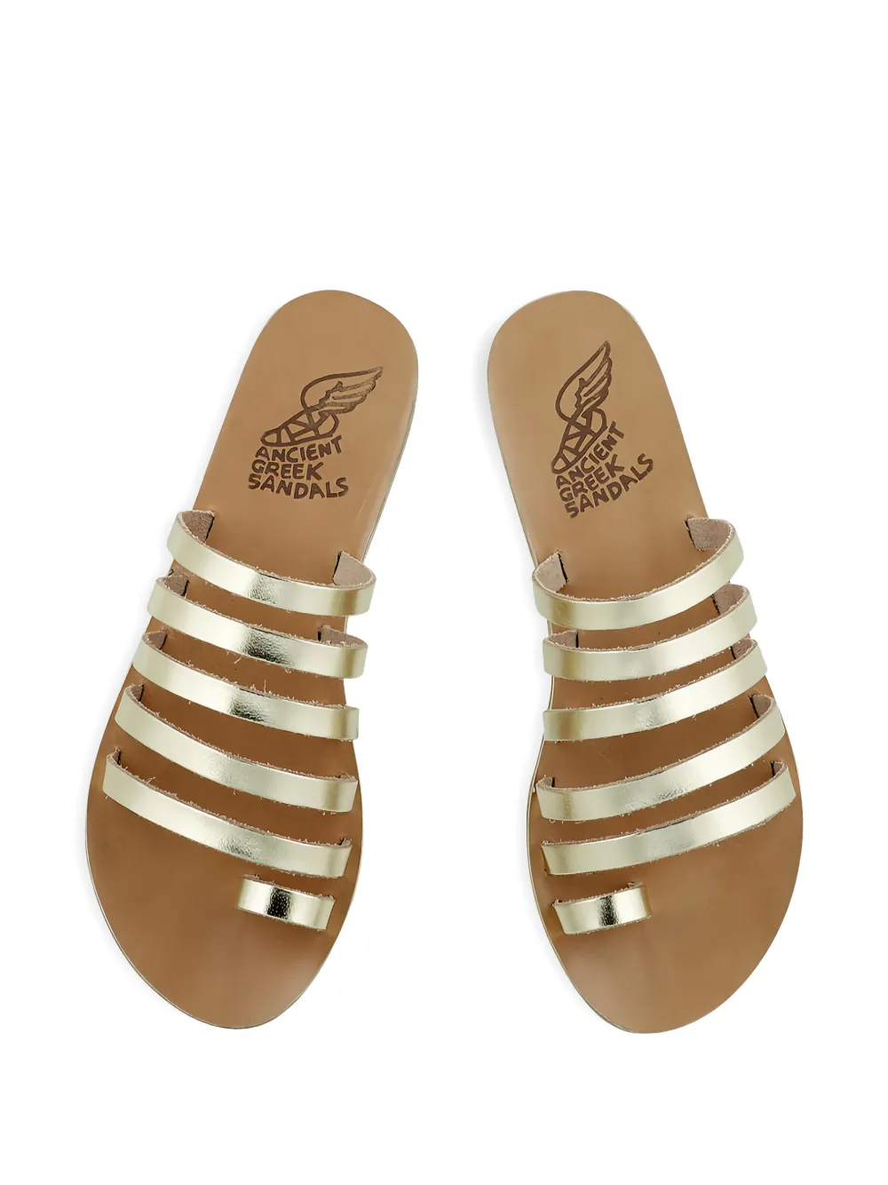 Ancient Greek Sandals Niki sandalen Goud