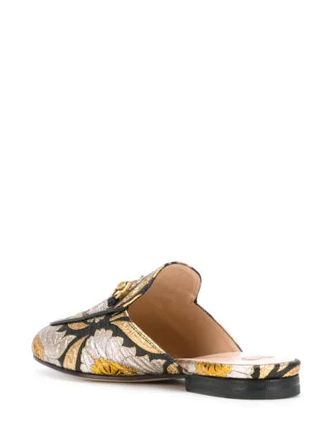 gucci flower mules