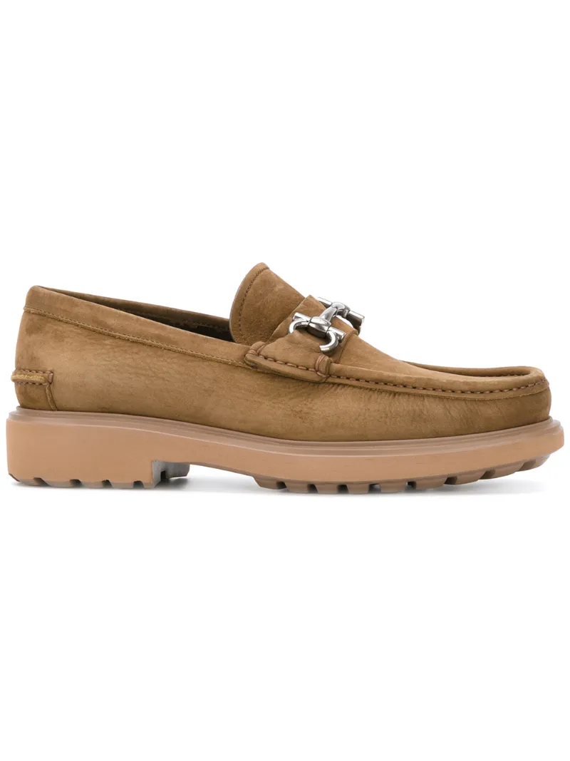 лоферы на утолщенной подошве Salvatore Ferragamo