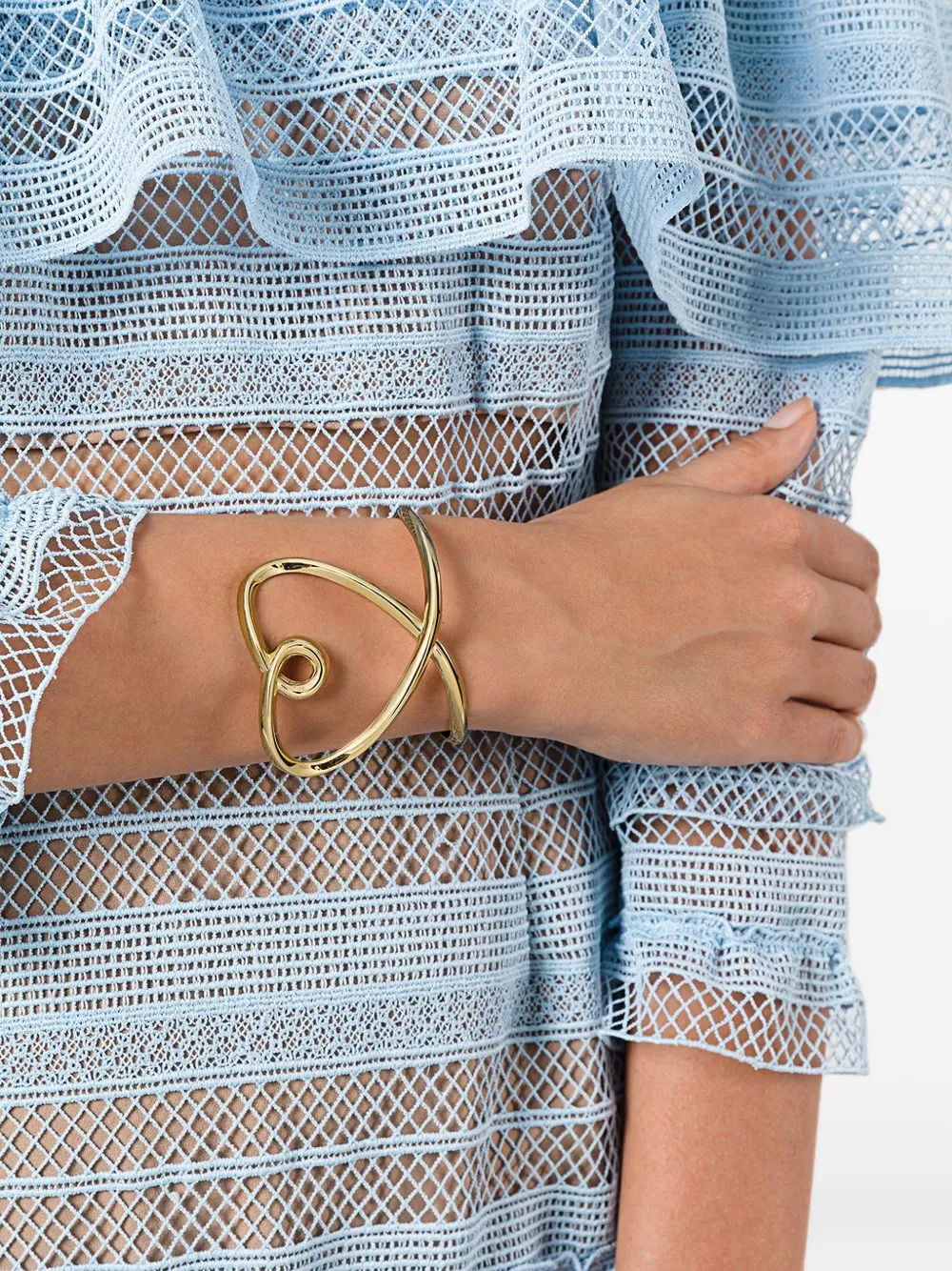 Chloé Armspange im Herz-Design - Gelb