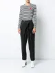 Image 2 of Comme Des Garçons Play striped long sleeved T-shirt