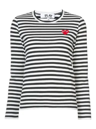 COMME des GARCONS ボーダー カットソー COMME des GARCONS レディース ボーダーTシャツ (COMME des GARCONS/T