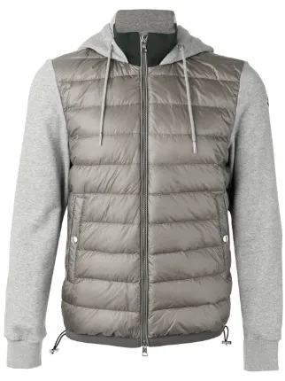 moncler padded hoodie moncler padded hoodie