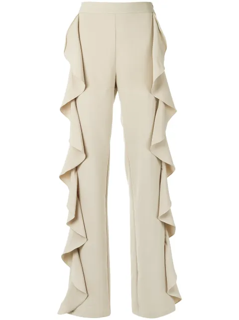 Olympiah Ruffle Trousers - Farfetch