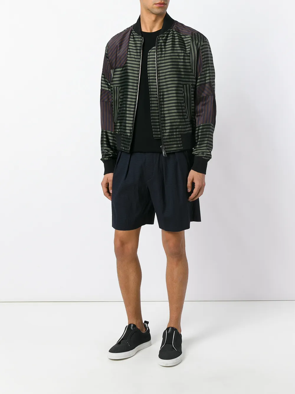  Wooyoungmi Bermudas Mit Reißverschlusstaschen   Blau 