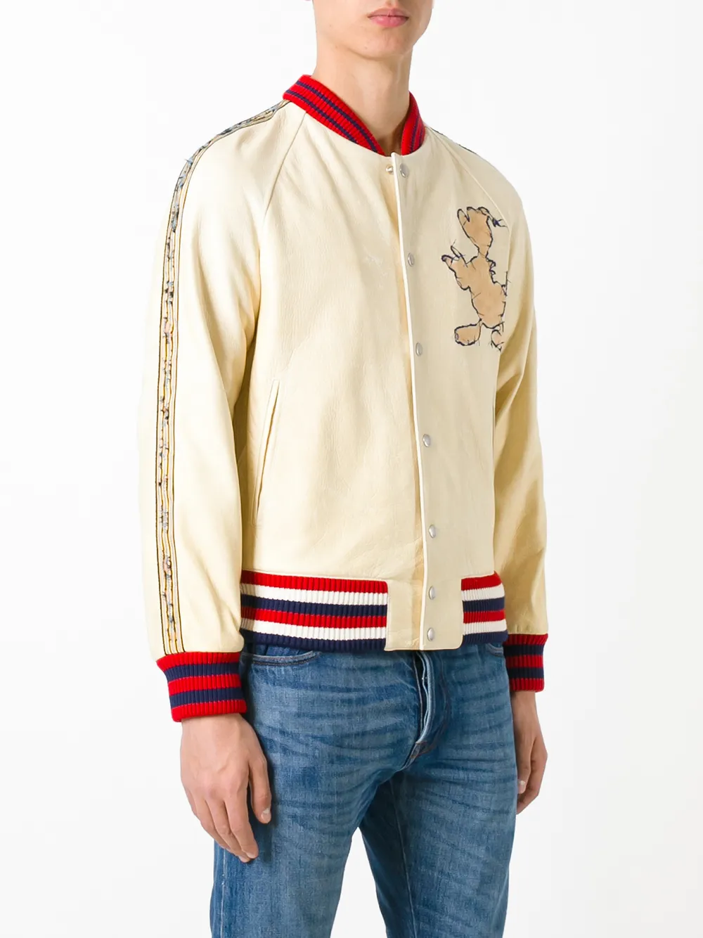 gucci donald duck bomber