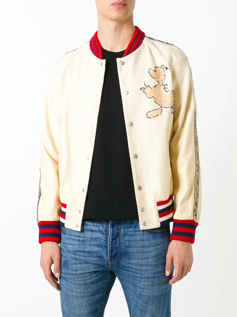 gucci donald duck bomber