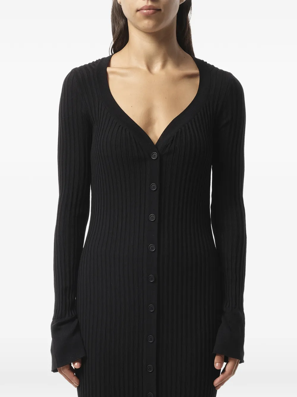  Givenchy Manteau Long - Noir 