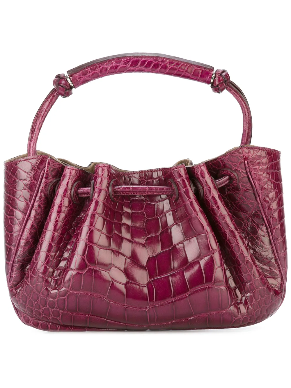 sac à main en crocodile