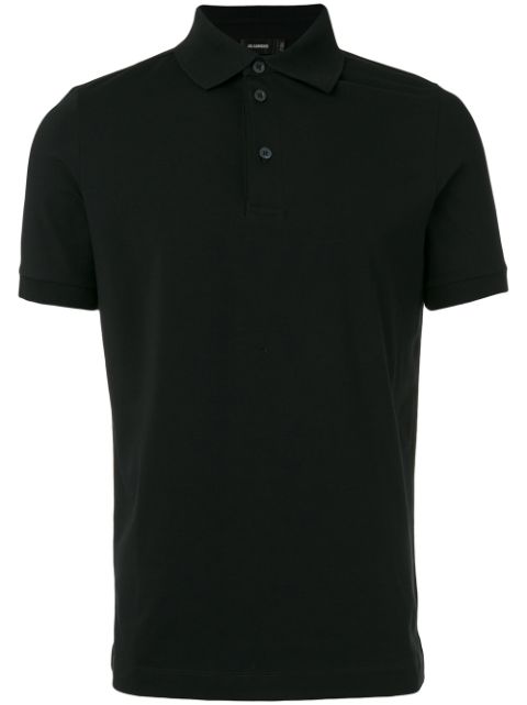2 Stores In Stock: JIL SANDER Classic Polo Shirt, Black | ModeSens