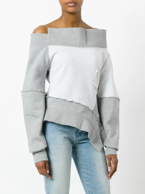 burberry off shoulder top