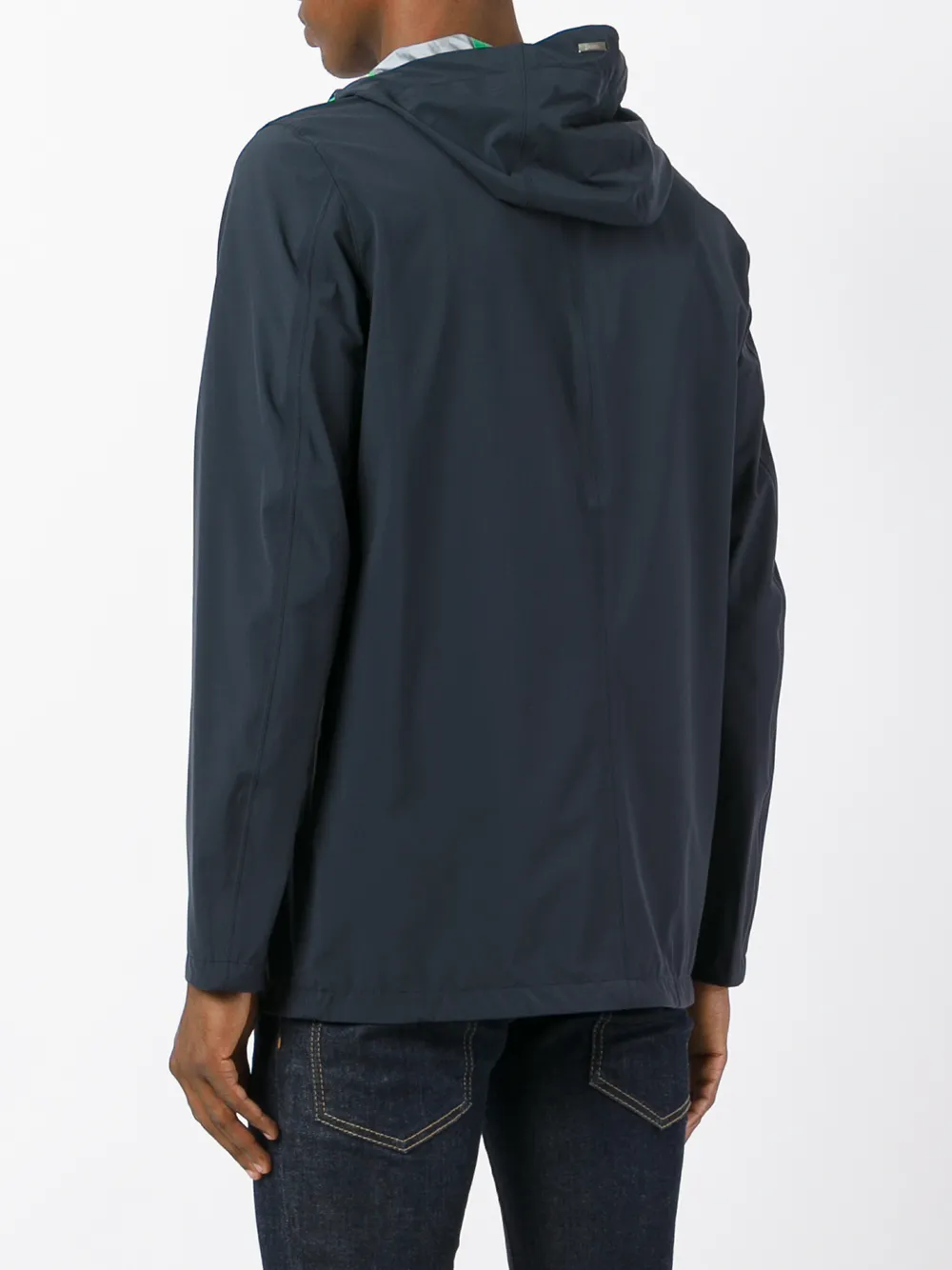 Herno jas met capuchon Blauw