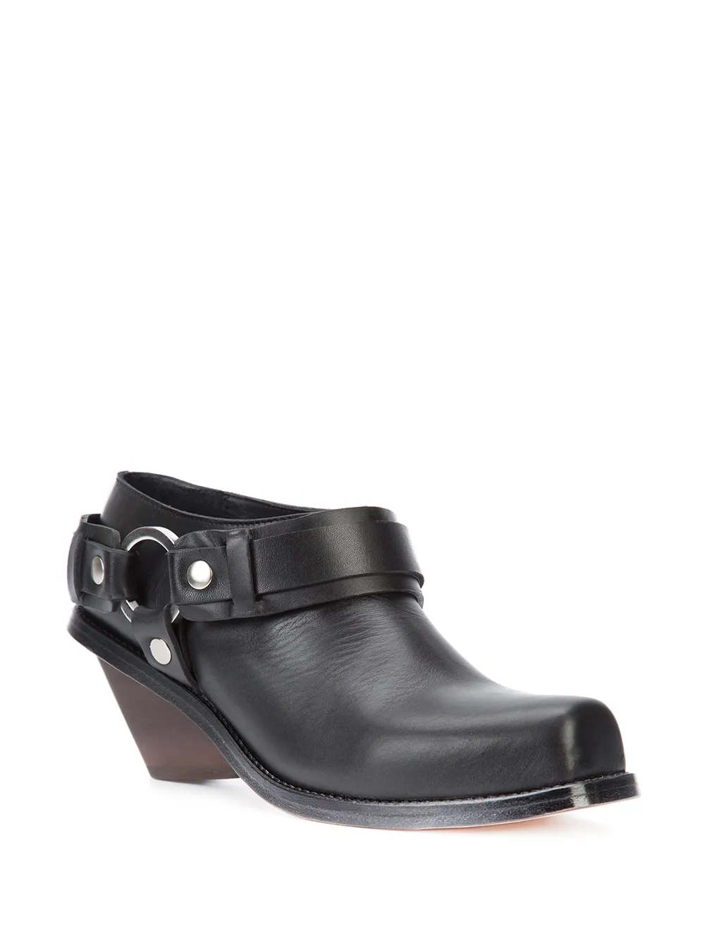Wanda Nylon ring embellished chunky heel boots | Ankle Boots | Image 2