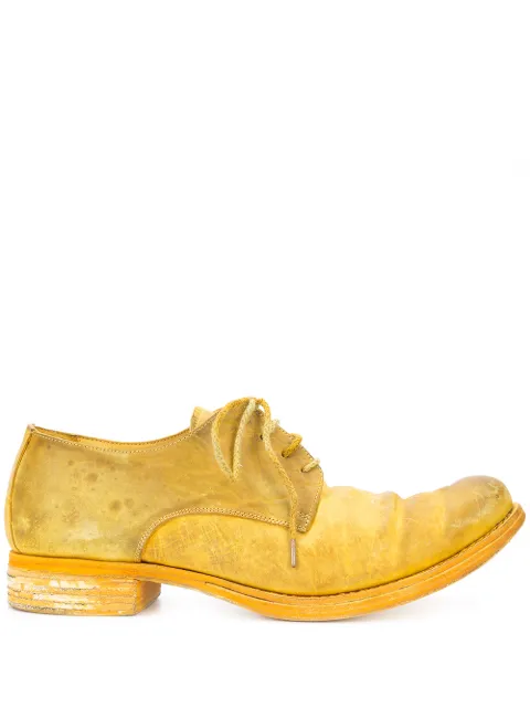 A Diciannoveventitre distressed derby shoes