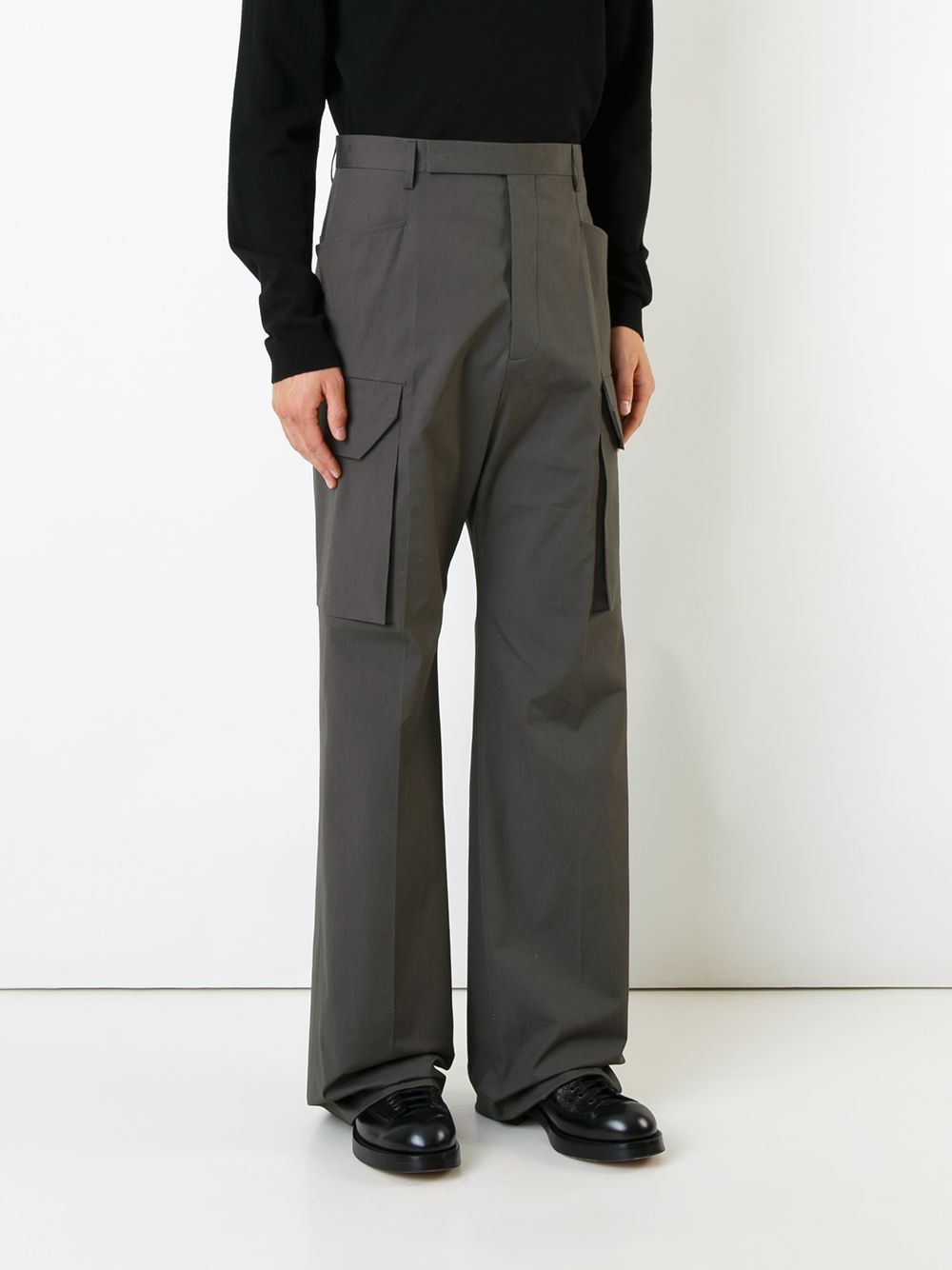 Rick Owens Tailored Cargo Trousers 