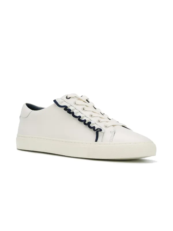tory burch ruffle sneaker sale