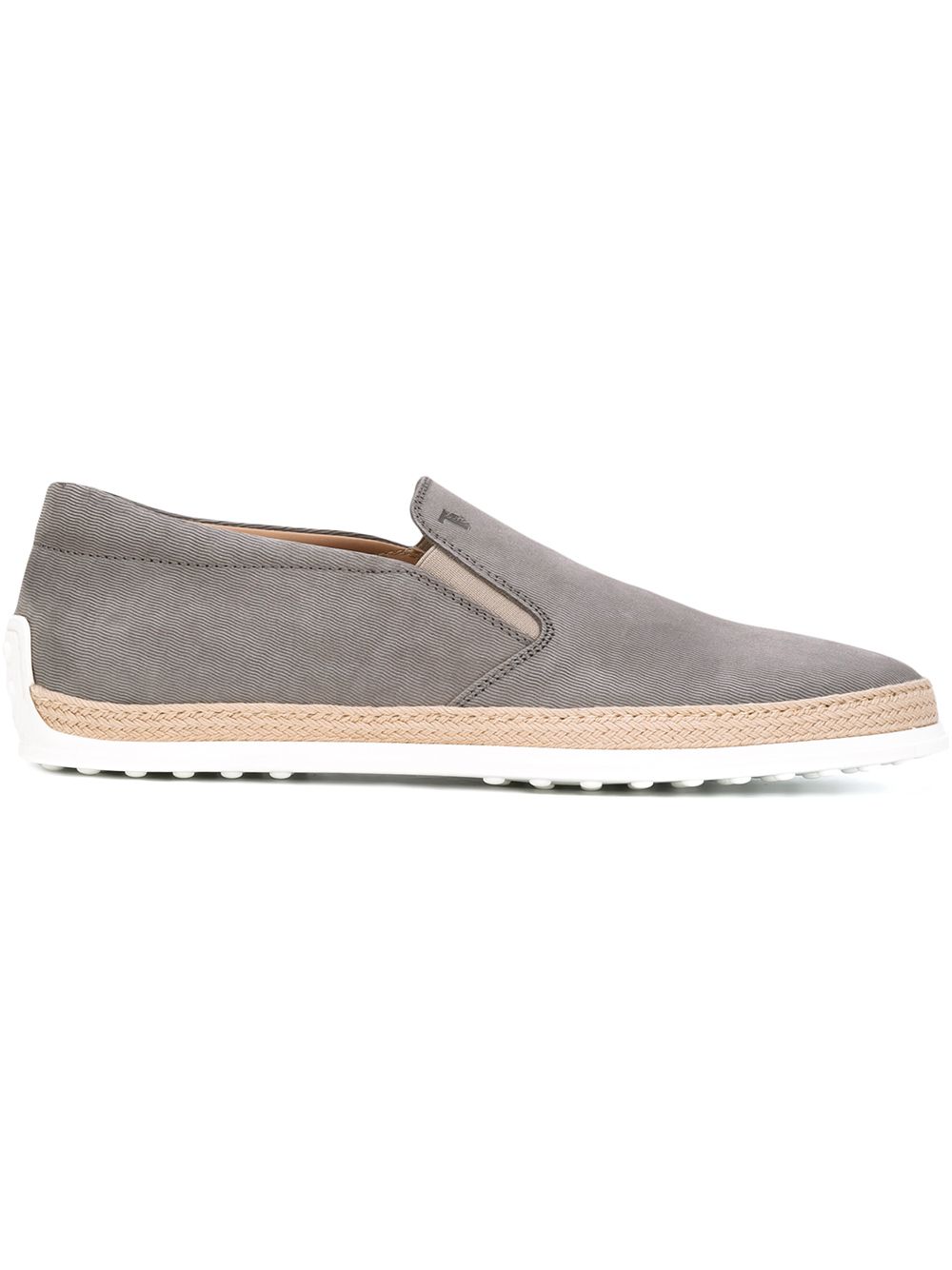 Tod's slip-on loafers Grey