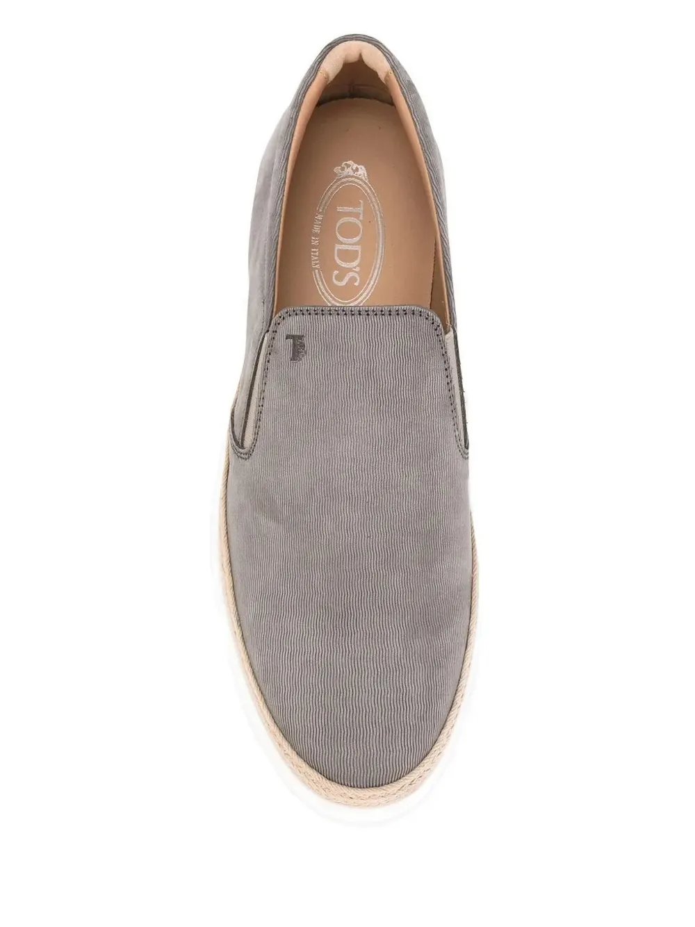 Tod's slip-on loafers Grijs