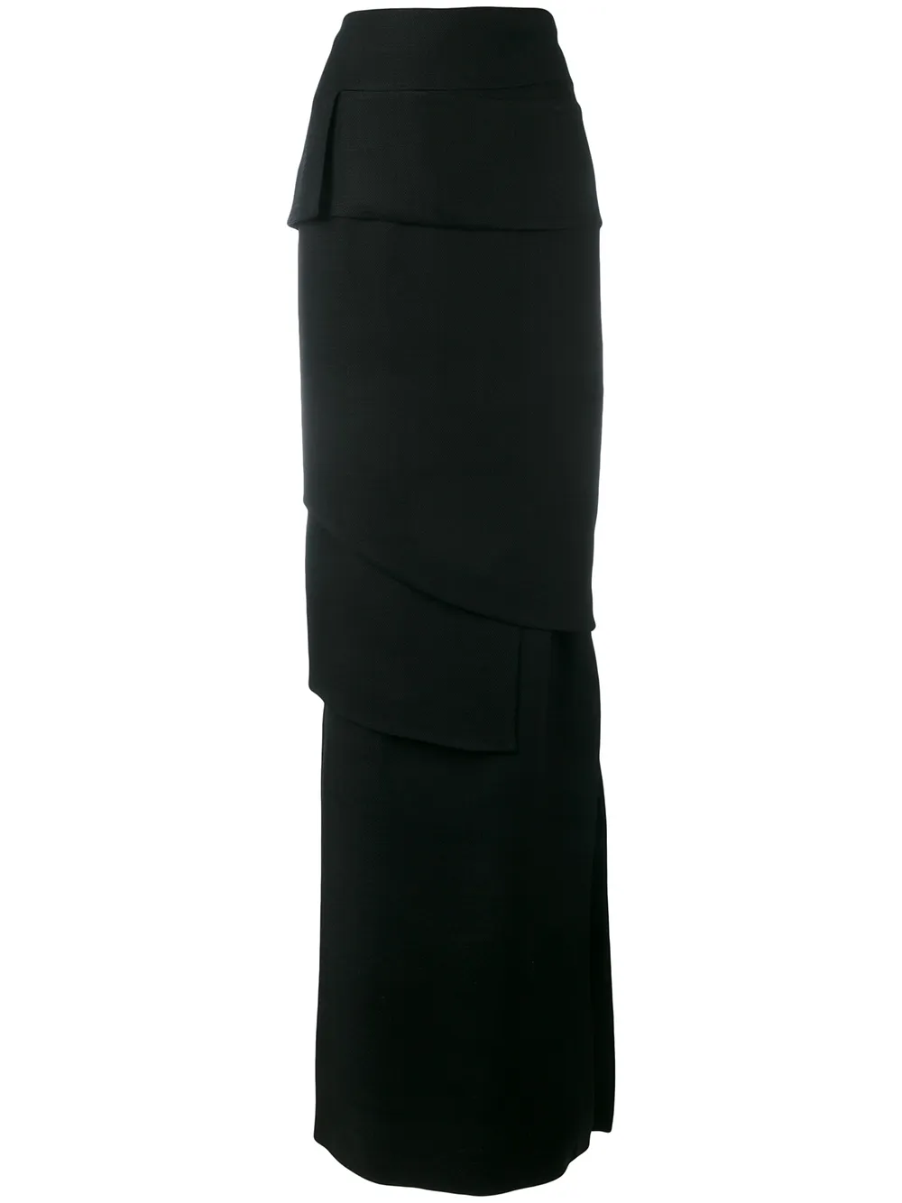 TOM FORD off shoulder fitted gown - Nero