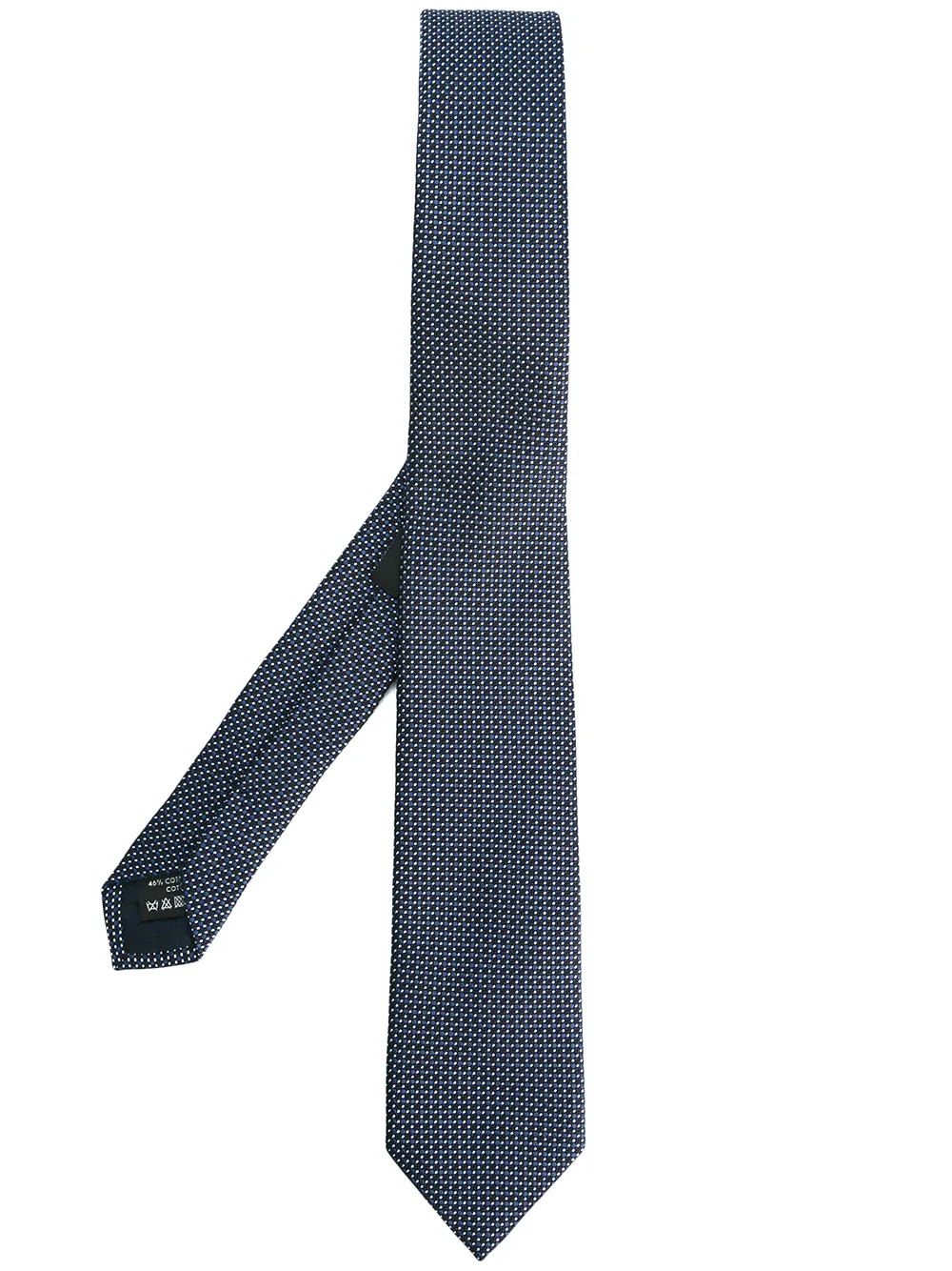 Zegna woven tie - Blauw