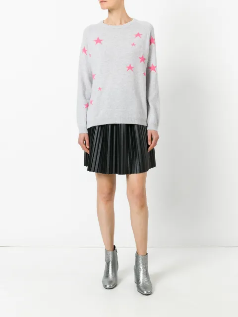 CHINTI & PARKER CASHMERE STAR SWEATER