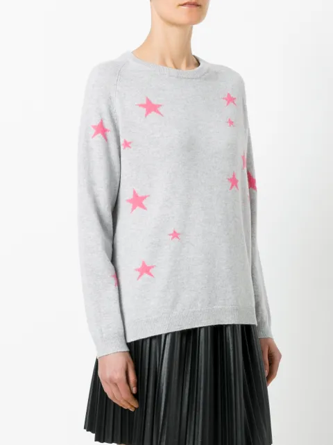 CHINTI & PARKER CASHMERE STAR SWEATER