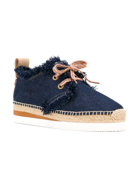 see by chloe denim shoes