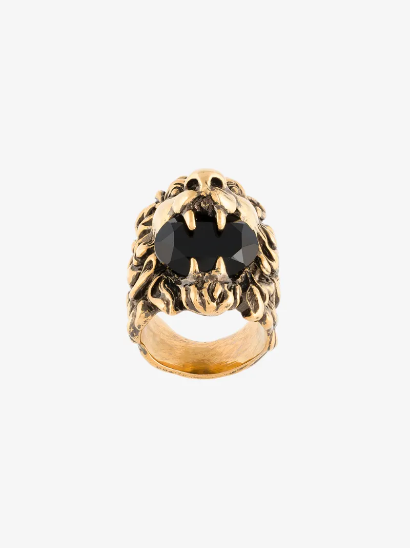 Gucci Lion Head Ring