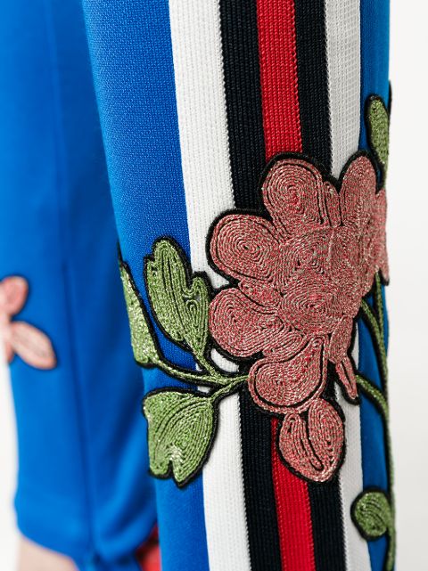 gucci floral trousers