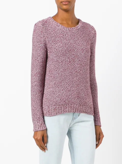 A.P.C. Ribbed Knitted Jumper ModeSens