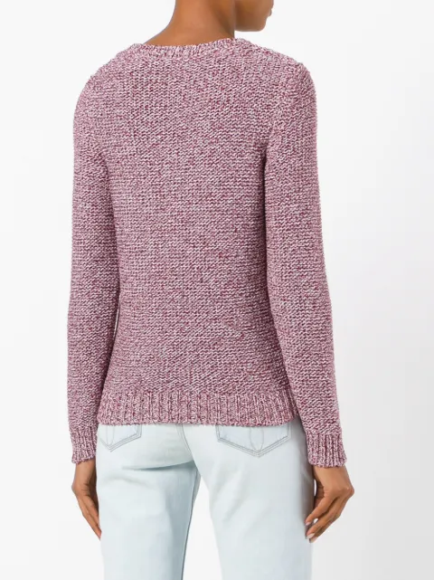 A.P.C. Ribbed Knitted Jumper ModeSens