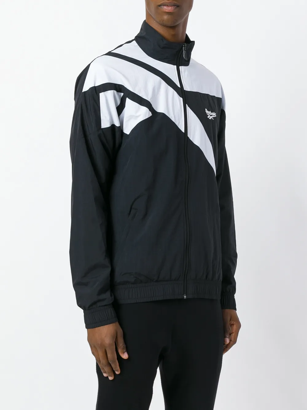  Reebok Stripe Track Jacket - Blue 