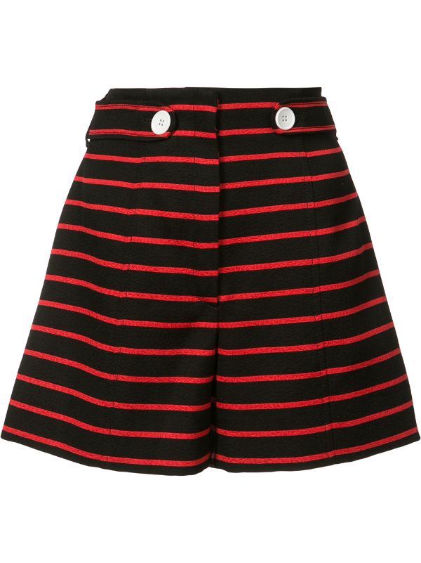 horizontal striped shorts