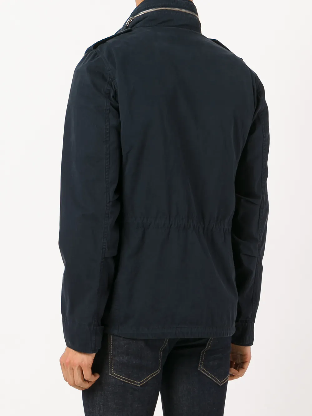 ASPESI field jacket Blauw