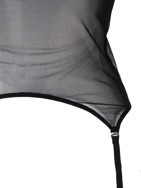 MAISON CLOSE 'Pure Tentation' Top mit Strumpfhaltern