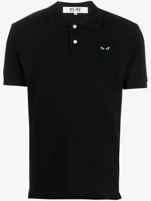 Comme Des Garçons Play embroidered logo polo shirt 
