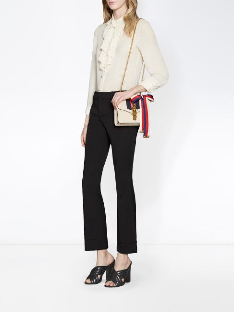 Gucci Sylvie leather mini chain bag 