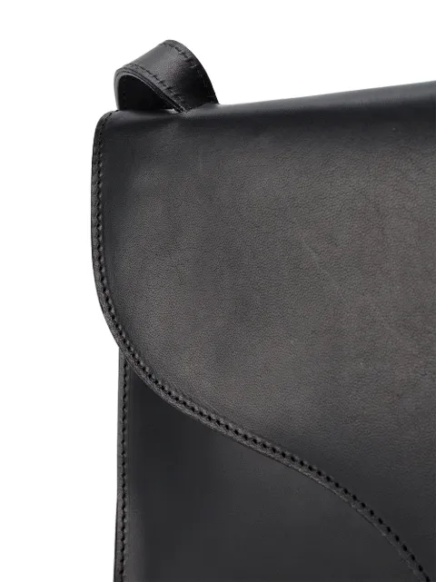 ATP ATELIER BLACK SIENA LEATHER CROSS BODY BAG