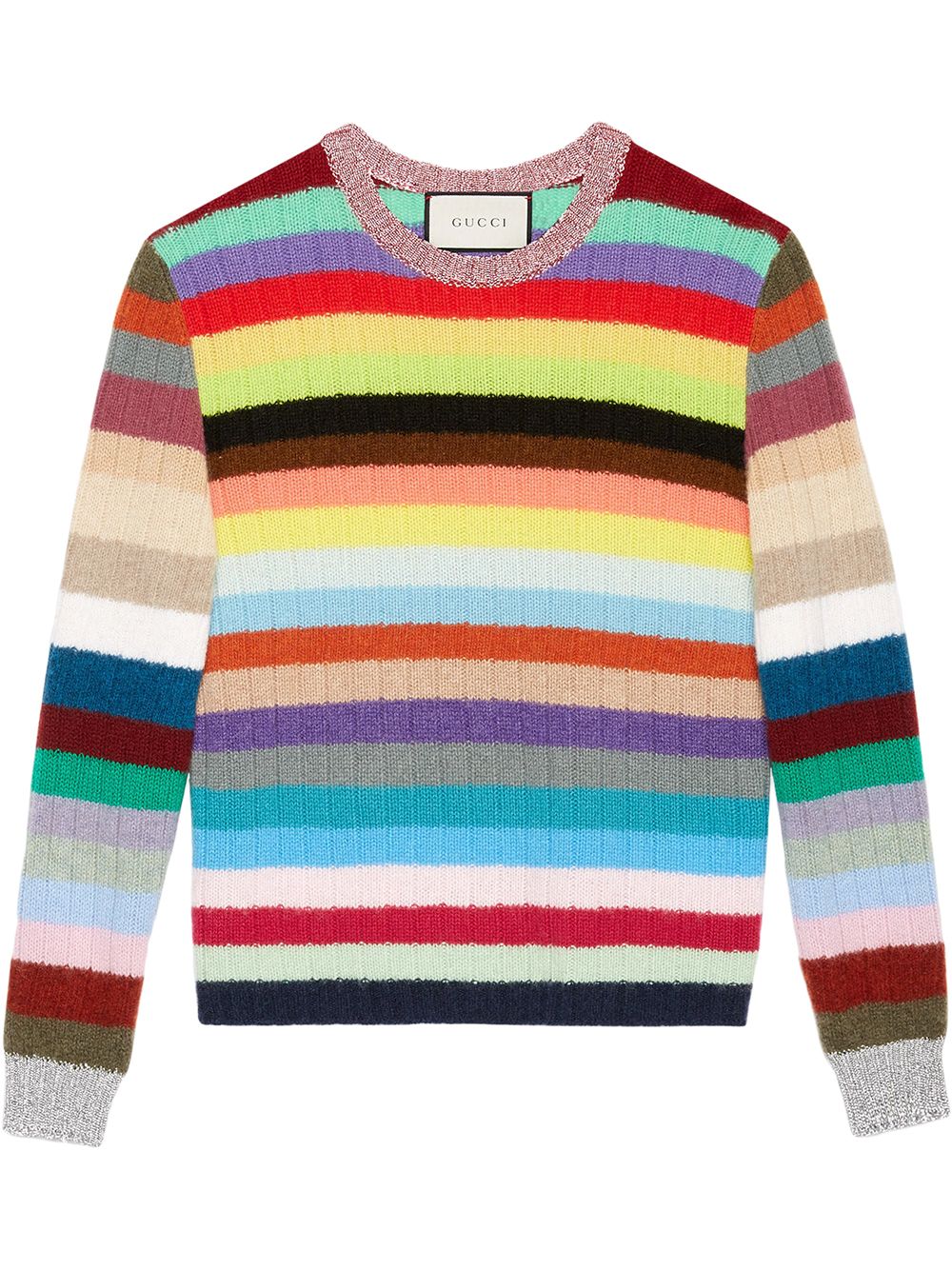 Gucci Stripe Knit Top - Farfetch