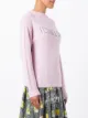 Olympia Le-Tan Kaschmirpullover mit Slogan