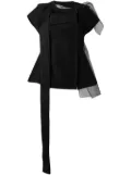Rick Owens net flared top - Black