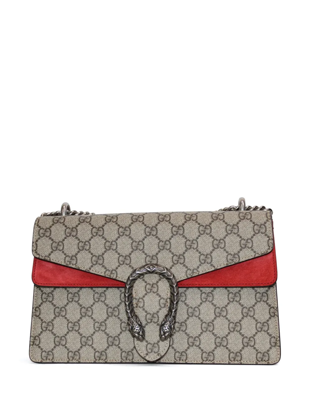 Gucci Dionysus Gg Supreme Shoulder Bag In Neutrals