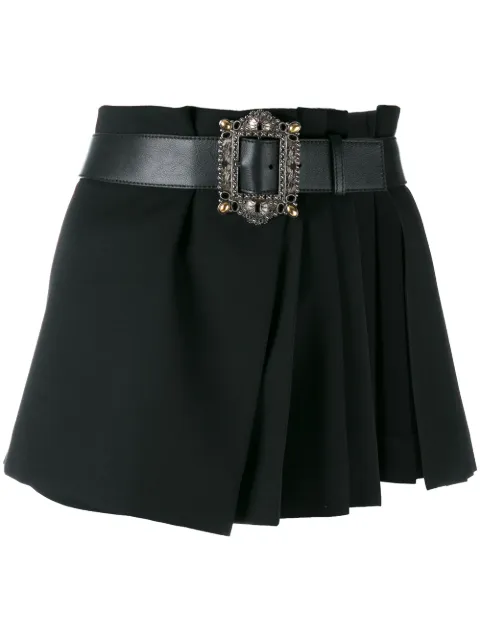 Alexander McQueen pleated wrap mini skirt